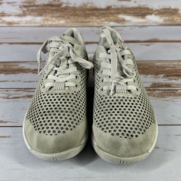 NOBULL Concrete Suede Women Size 10 Gray Athletic Sneakers Trainers Low Top - Picture 5 of 11